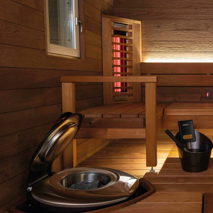 Harvia Forte AF450 4.5KW Sauna Heater with Built-in Digital Control Panel(up to 283cf) 240V 1PH Harvia 1619772097-harviahybridfortescala2_6c4a743d-ad60-4d98-abf2-a05ace7a7c22_1237x1237_jpg.webp