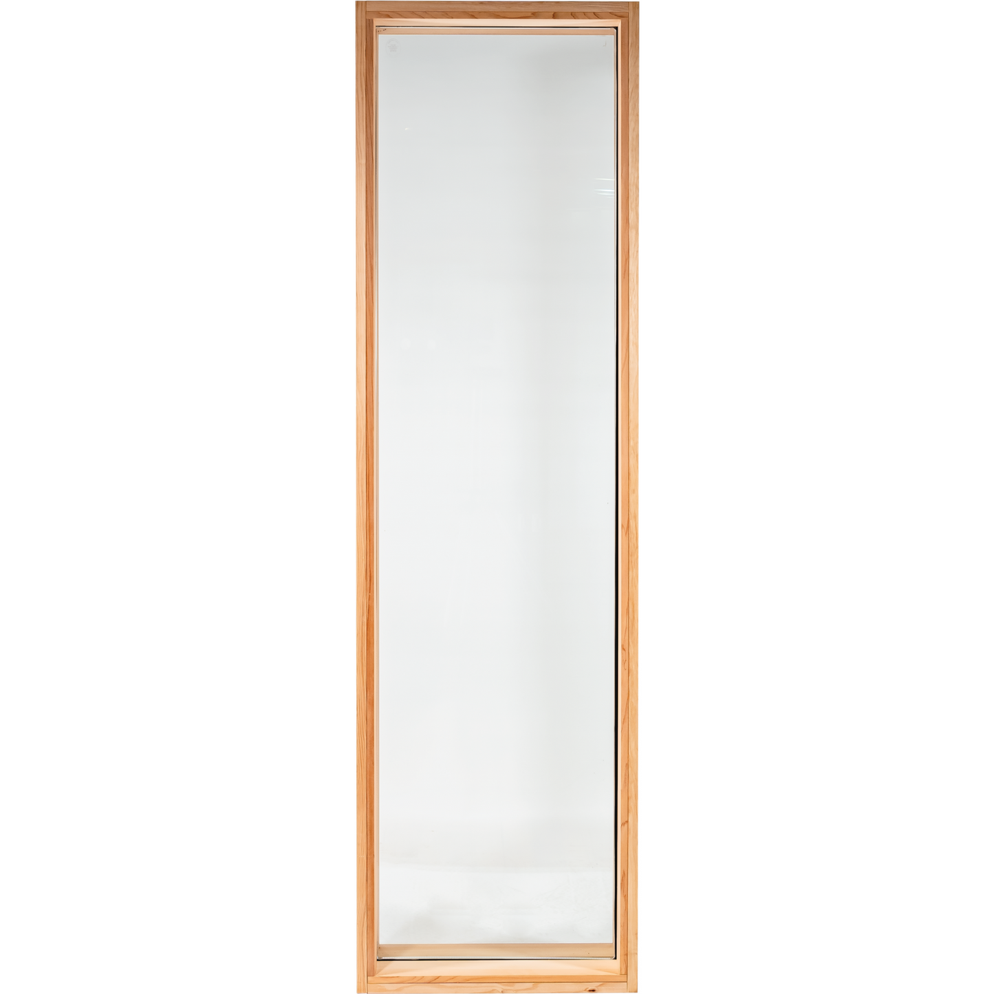 Finnish Sauna Builders Clear Glass Window 16" x 60" Tempered Thermo Glass