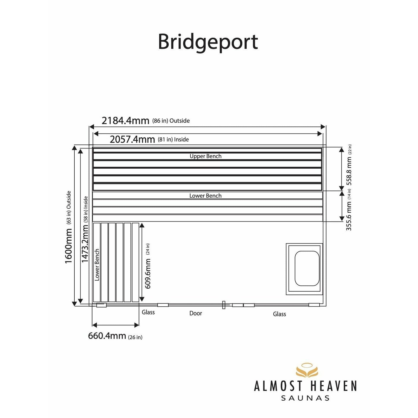Almost Heaven Bridgeport 6 Person Indoor Sauna Respite Series Rustic Cedar,Fir Almost Heaven Sauna Bridgeport_1024x1024_2x_a2b1adf7-939f-476f-ba0a-709ebcf807e4.jpg