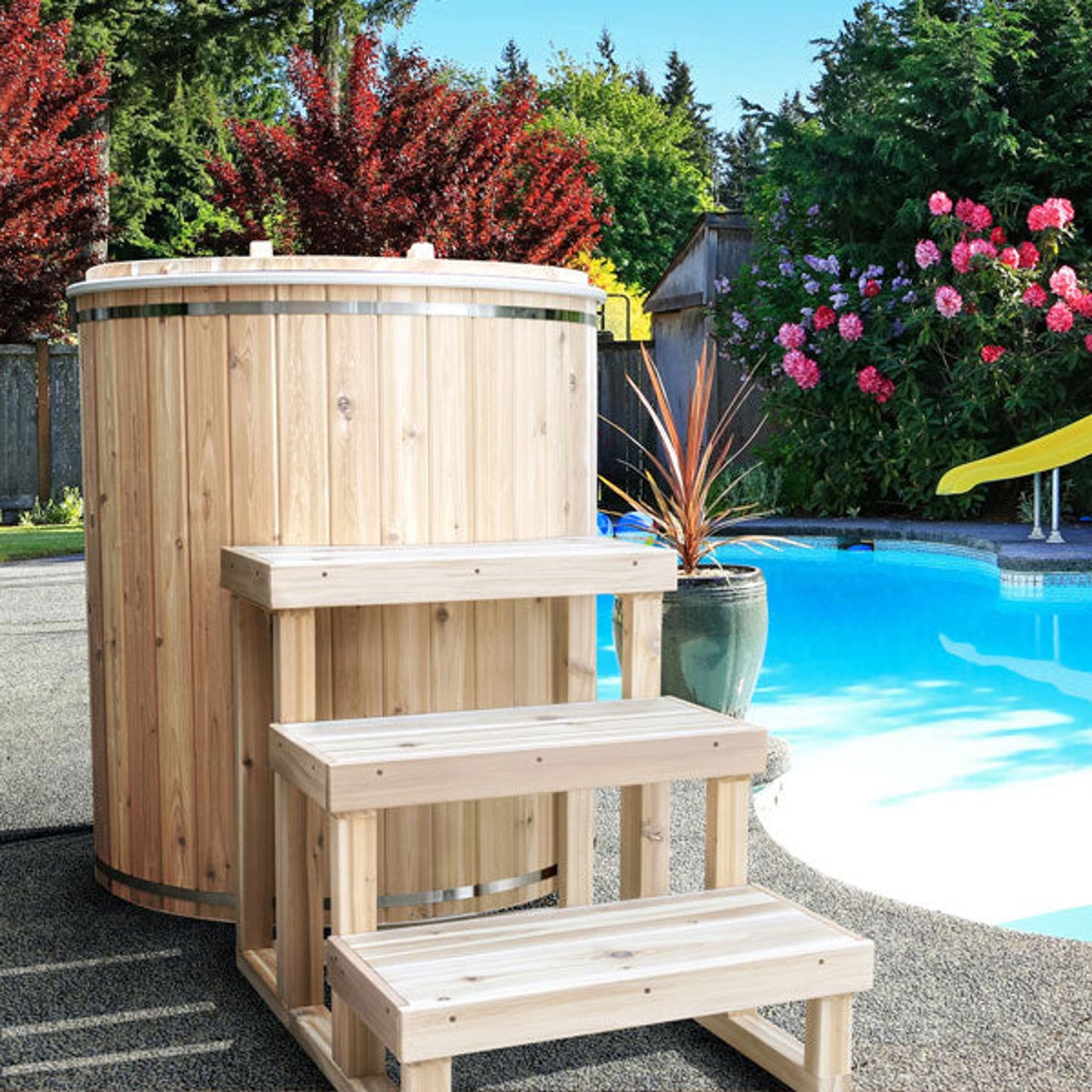 Baltic Plunge Tub with Chiller and Heater Combo