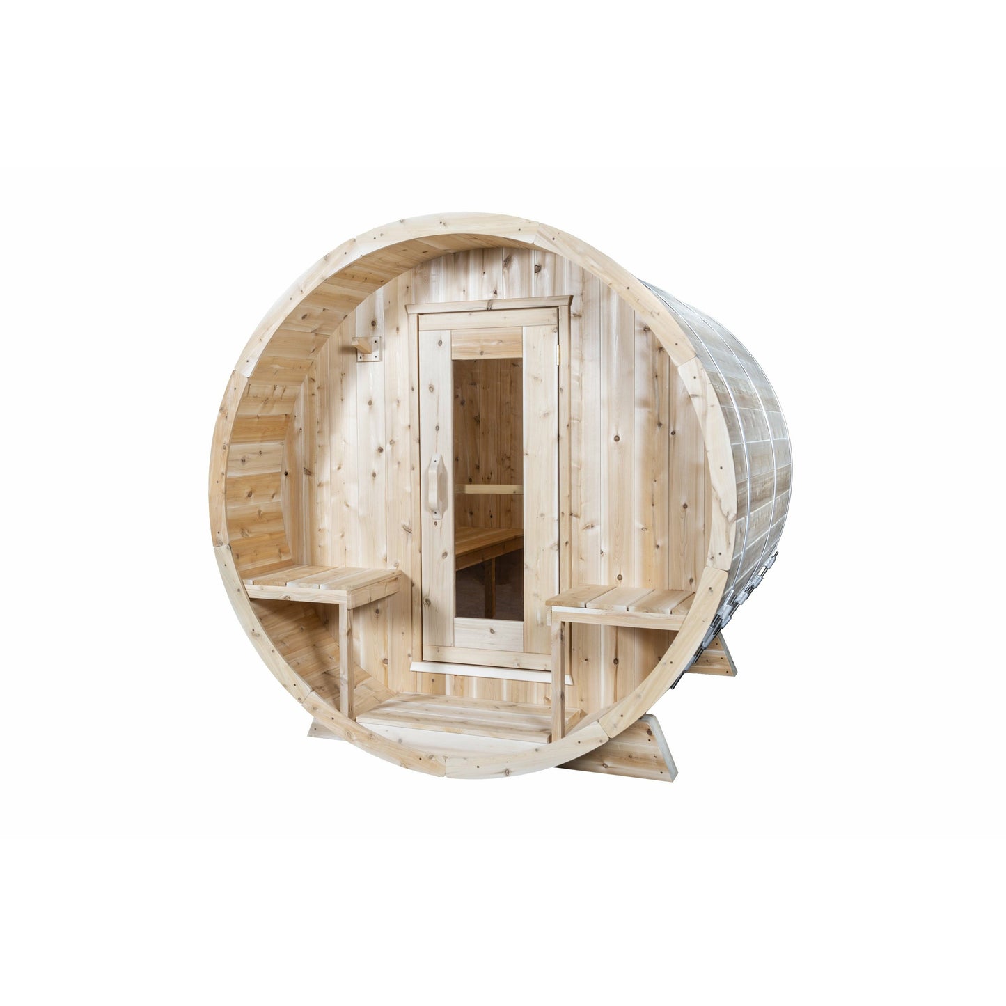 Dundalk Serenity Barrel Sauna - 6'6" x 6'6" Dundalk LeisureCraft DLC--28.jpg
