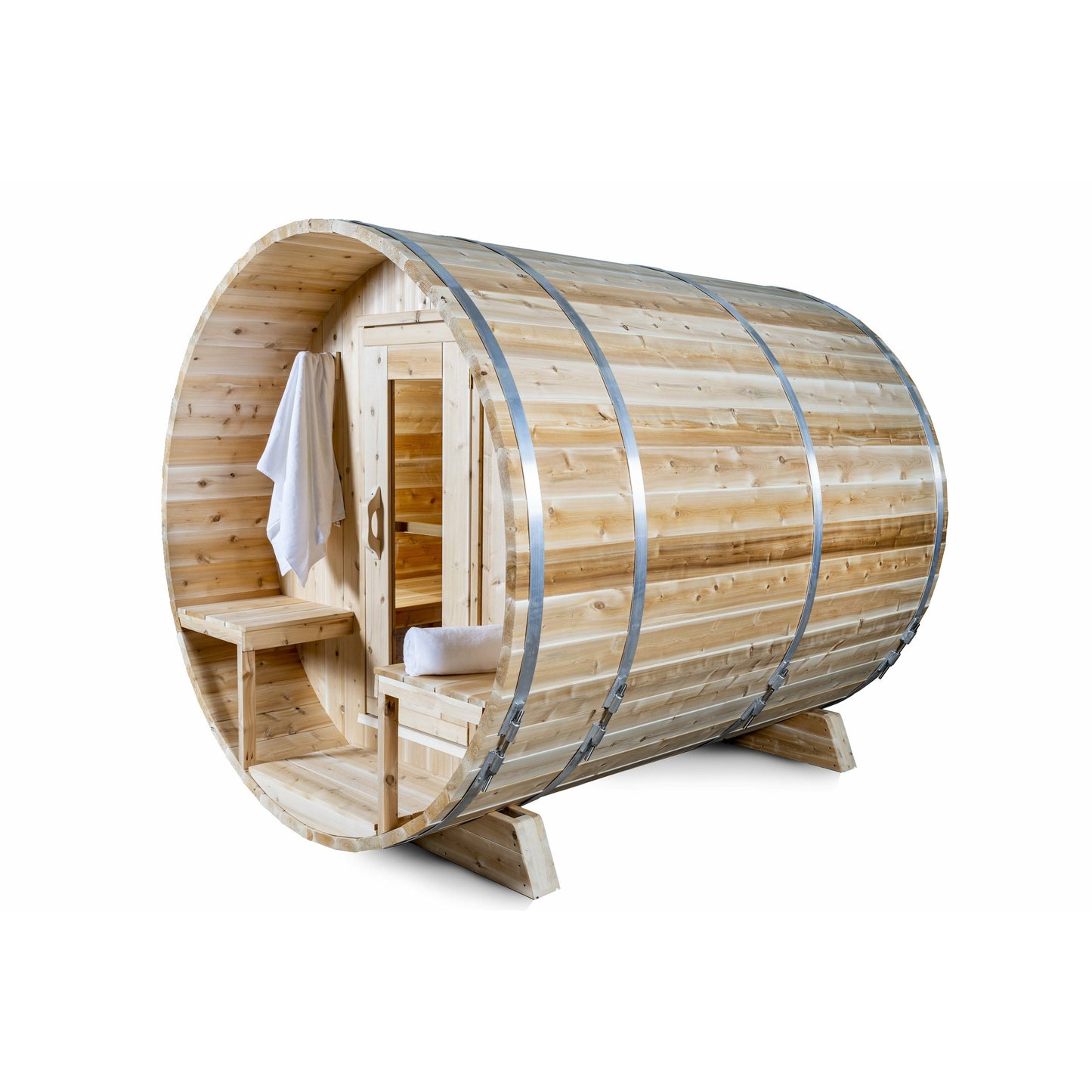 Dundalk Serenity Barrel Sauna - 6'6" x 6'6" Dundalk LeisureCraft DLC--38.jpg