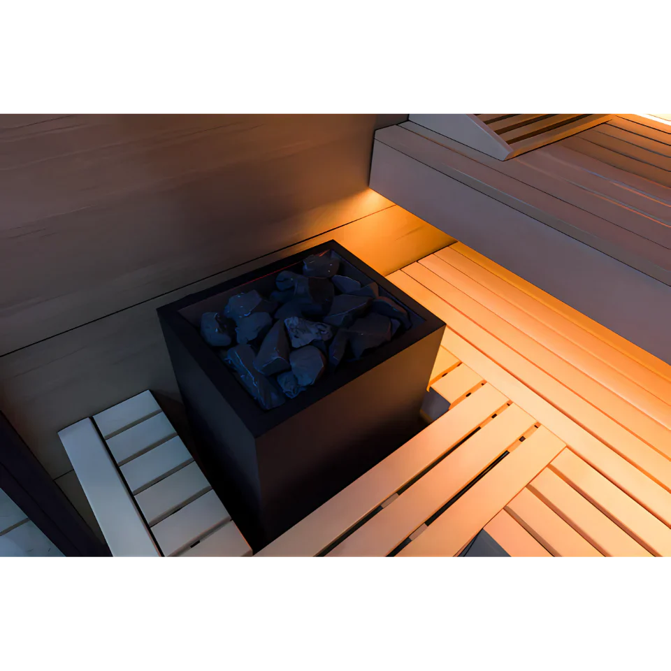 Harvia Fuji Luxury 2-4 Person | With Virta 8KW Heater Oak Harvia HarviaFujiSaunaCabin-Small_5.webp