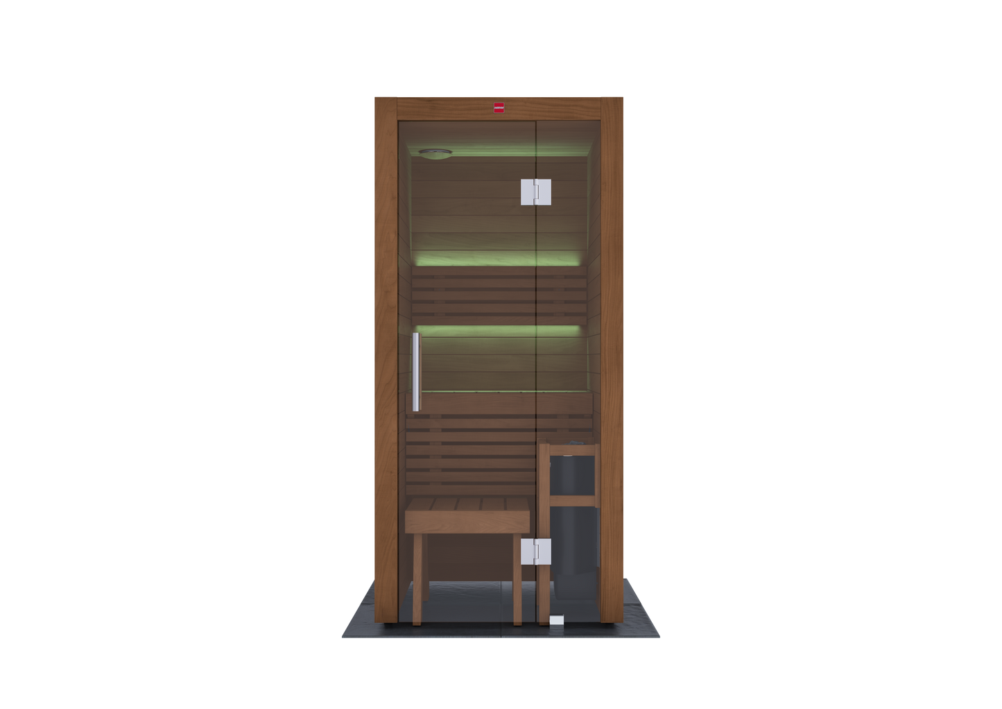 Harvia Utu Sauna Cabin: The Ultimate DIY Finnish Sauna Experience for Home Relaxation and Wellness 1 Person with KIP Heater,2 Person with KIP Heater,3 Person with KIP Heater Harvia Harvia_Sopo_Single_SHU0909_p1.png