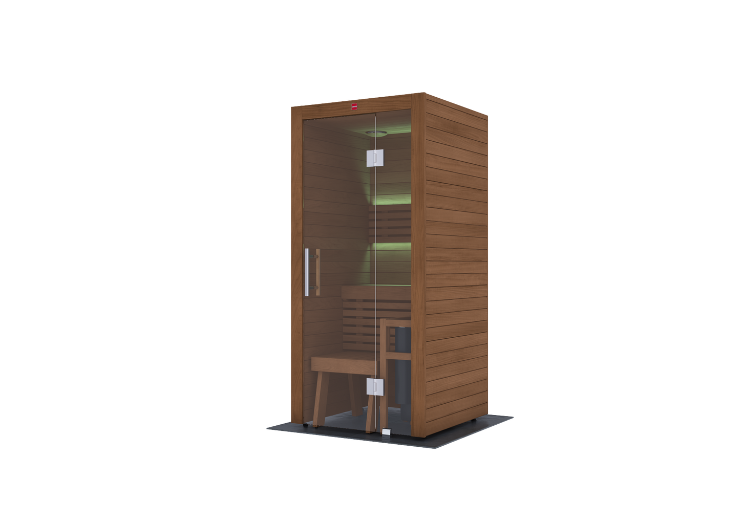 Harvia Utu Sauna Cabin: The Ultimate DIY Finnish Sauna Experience for Home Relaxation and Wellness 1 Person with KIP Heater,2 Person with KIP Heater,3 Person with KIP Heater Harvia Harvia_Sopo_Single_SHU0909_p2.png