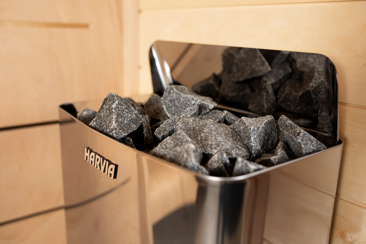 Harvia Wall Sauna Heater 6kw Stainless Steel with Built-In Controls(170-300cf) Stainless Steel,Black Stainless Steel Harvia Harvia_TheWall_SW45E-SW60E_d1.png