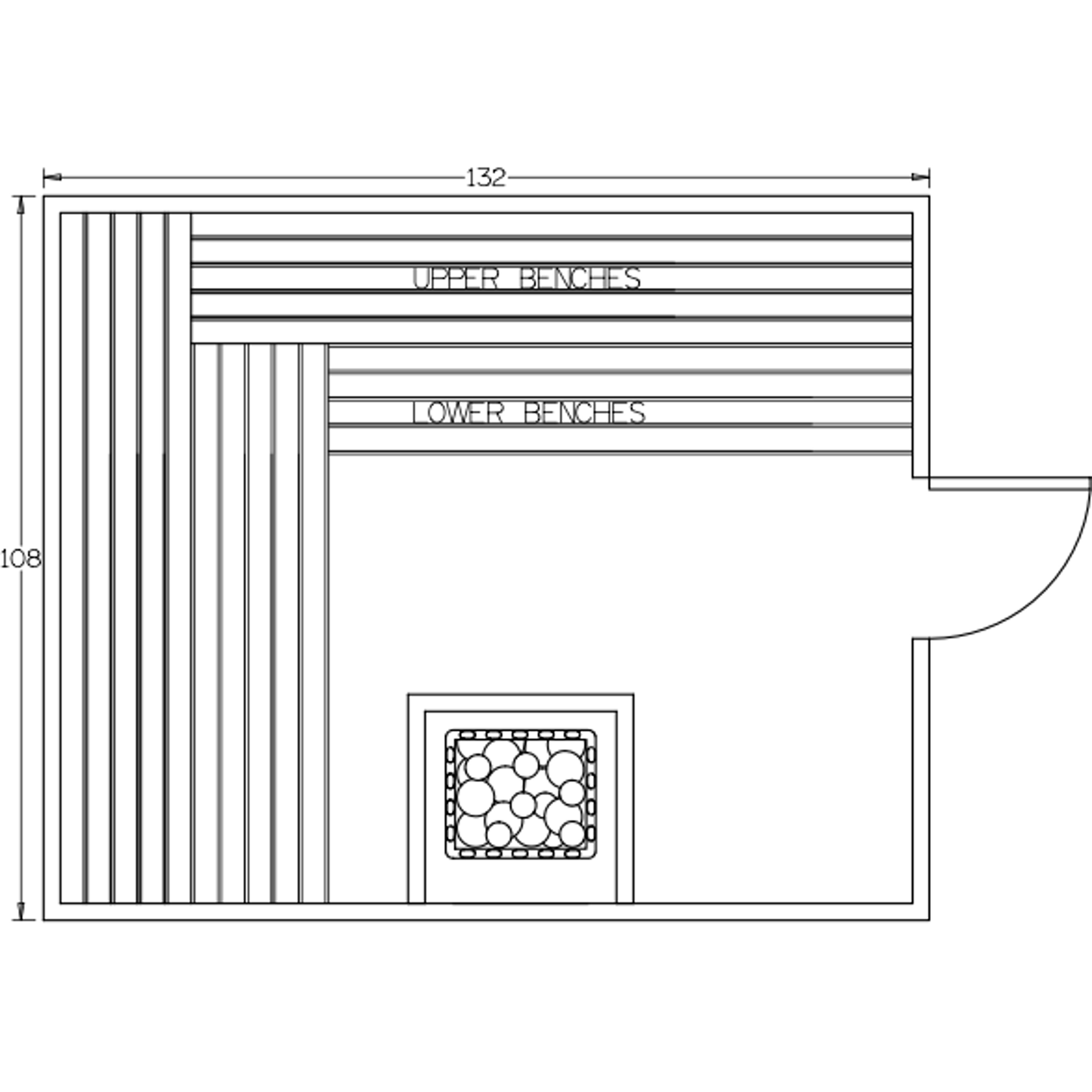 Finnish Sauna Builders 9' x 11' x 7' Pre-Built Indoor Sauna Kit Clear Cedar / Option 1,Clear Cedar / Option 2,Clear Cedar / Option 3,Clear Cedar / Option 4,Clear Cedar / Option 5,Clear Cedar / Option 6,Clear Cedar / Option 7,Clear Cedar / Option 8,Clear C