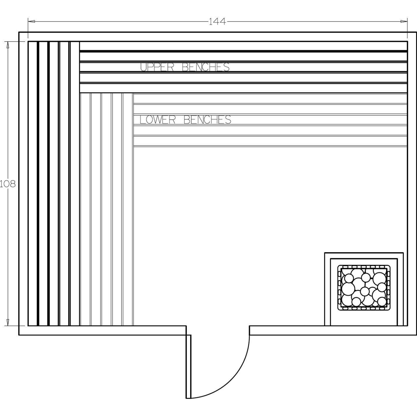 Finnish Sauna Builders 9' x 12' x 7' Pre-Cut Sauna Kit Option 10 / 7 Foot Tall / No Backrest,Option 10 / 7 Foot Tall / Backrest + $514.80,Option 10 / 8 Foot Tall + $595.98 / No Backrest,Option 10 / 8 Foot Tall + $595.98 / Backrest + $514.80 Finnish Sauna