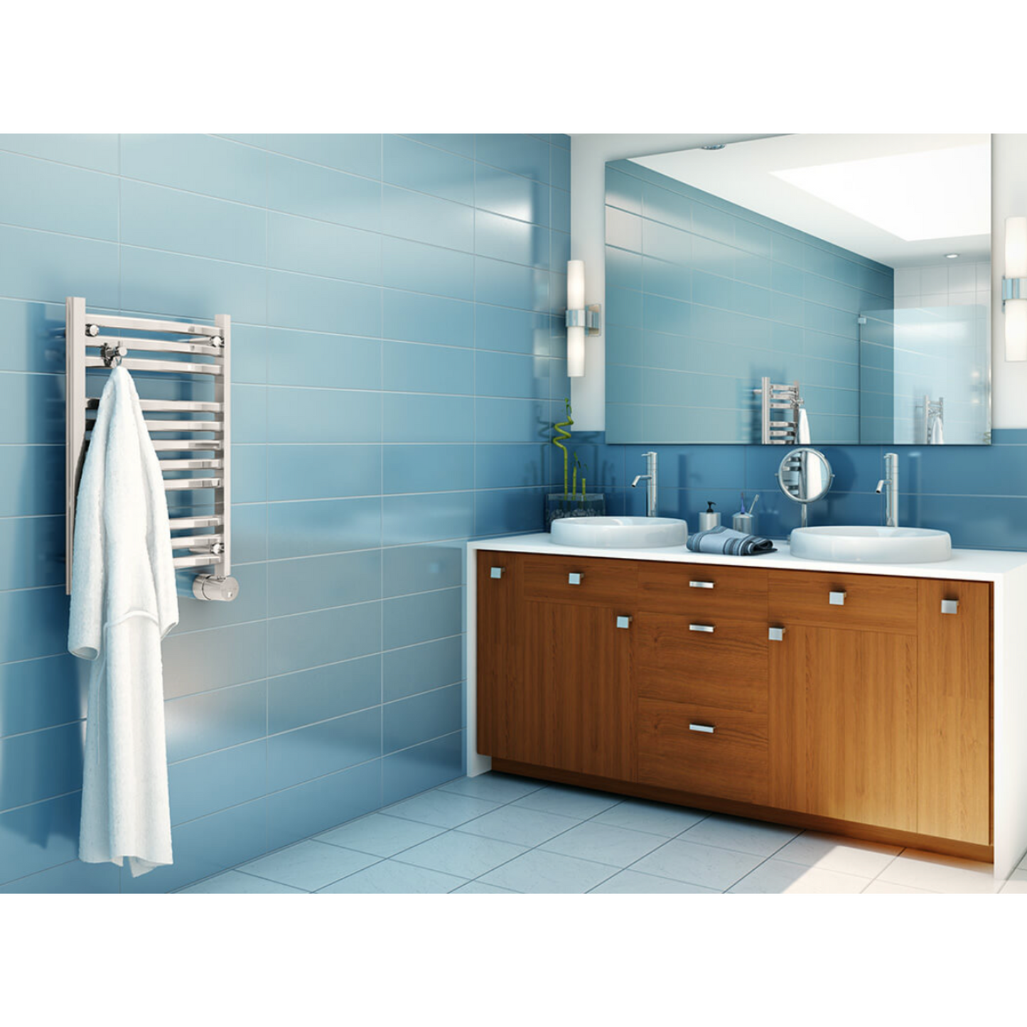 Mr. Steam Towel Warmers - The Broadway Collection W228C - 4 5/16" X 1 3/8" X 15 X 21 5/8" / Polished Chrome,W228C - 4 5/16" X 1 3/8" X 15 X 21 5/8" / Brushed Bronze,W228C - 4 5/16" X 1 3/8" X 15 X 21 5/8" / Brushed Nickel,W228C - 4 5/16" X 1 3/8" X 15 X 2
