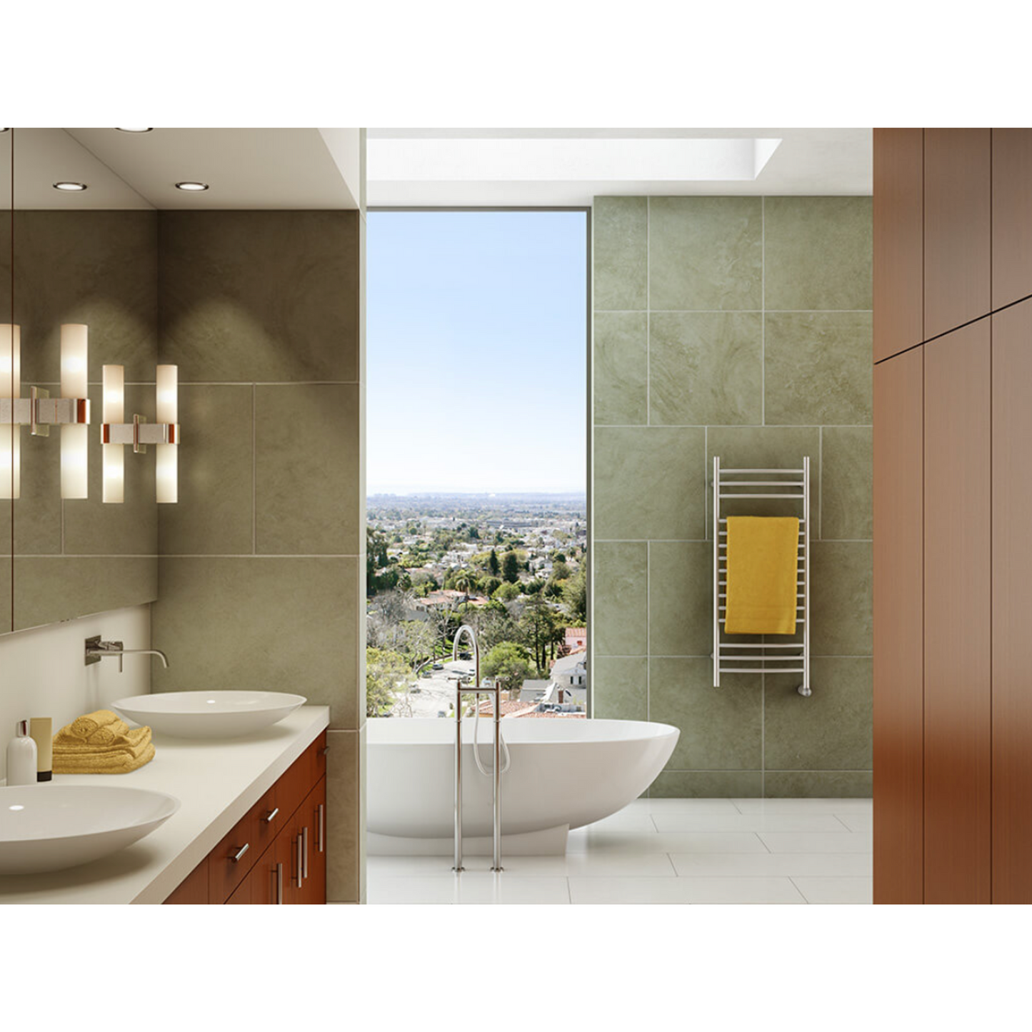 Mr. Steam Towel Warmers - The Metro Collection W328 - 18 7/16" X 17 15/16" X 7 1/4" / Stainless Steel Polished,W328 - 18 7/16" X 17 15/16" X 7 1/4" / Stainless Steel Brushed,W336 - 18 7/16" X 25 9/16" X 7 1/4" / Stainless Steel Polished,W336 - 18 7/16" X