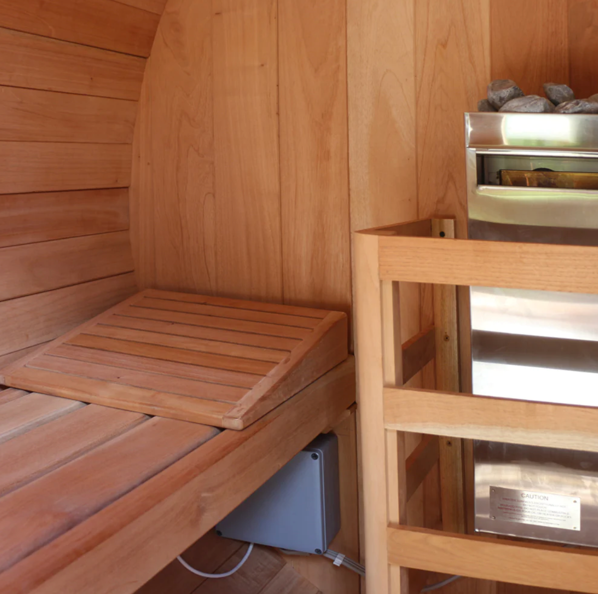 Scandia Electric Barrel Sauna Kit 6 W x 4 D x 6 H / Wood,6 W x 4 D x 6 H / Glass,6 W x 5 D x 6 H / Wood,6 W x 5 D x 6 H / Glass,6 W x 6 D x 6 H / Wood,6 W x 6 D x 6 H / Glass,6 W x 7 D x 6 H / Wood,6 W x 7 D x 6 H / Glass,6 W x 8 D x 6 H / Wood,6 W x 8 D