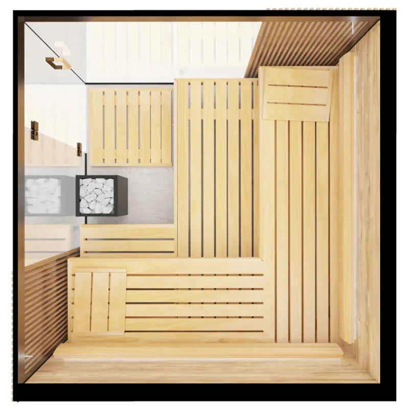 Thermasol Aalto 3-4 People Pre-Assembled Indoor Sauna