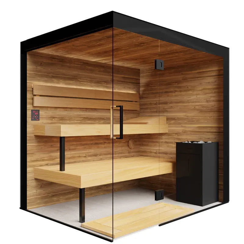 Thermasol Lumaria up to 4-5 People Pre-Assembled Indoor Sauna