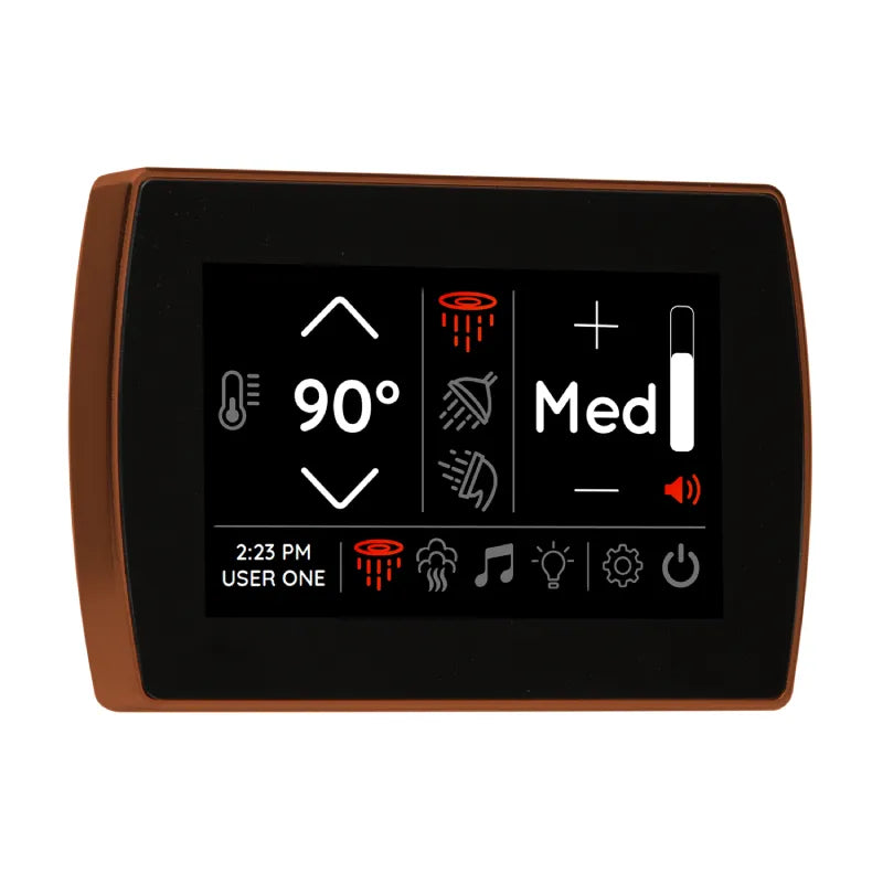Thermasol SignaTouch Control Wall Mount Antique Copper ThermaSol ThermasolSignaTouchControlWallMountstcm-acop.webp