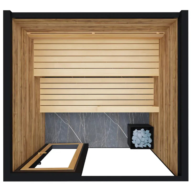 Thermasol Spectra 3-4 People Fully Assembled Outdoor Sauna