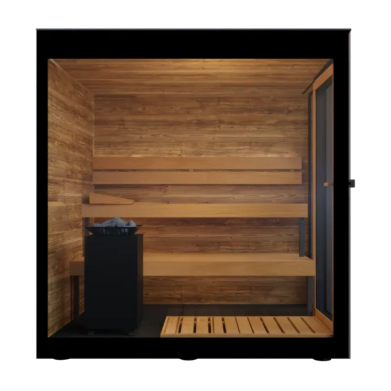 Thermasol Vera 2-3 People Fully Assembled Outdoor Sauna