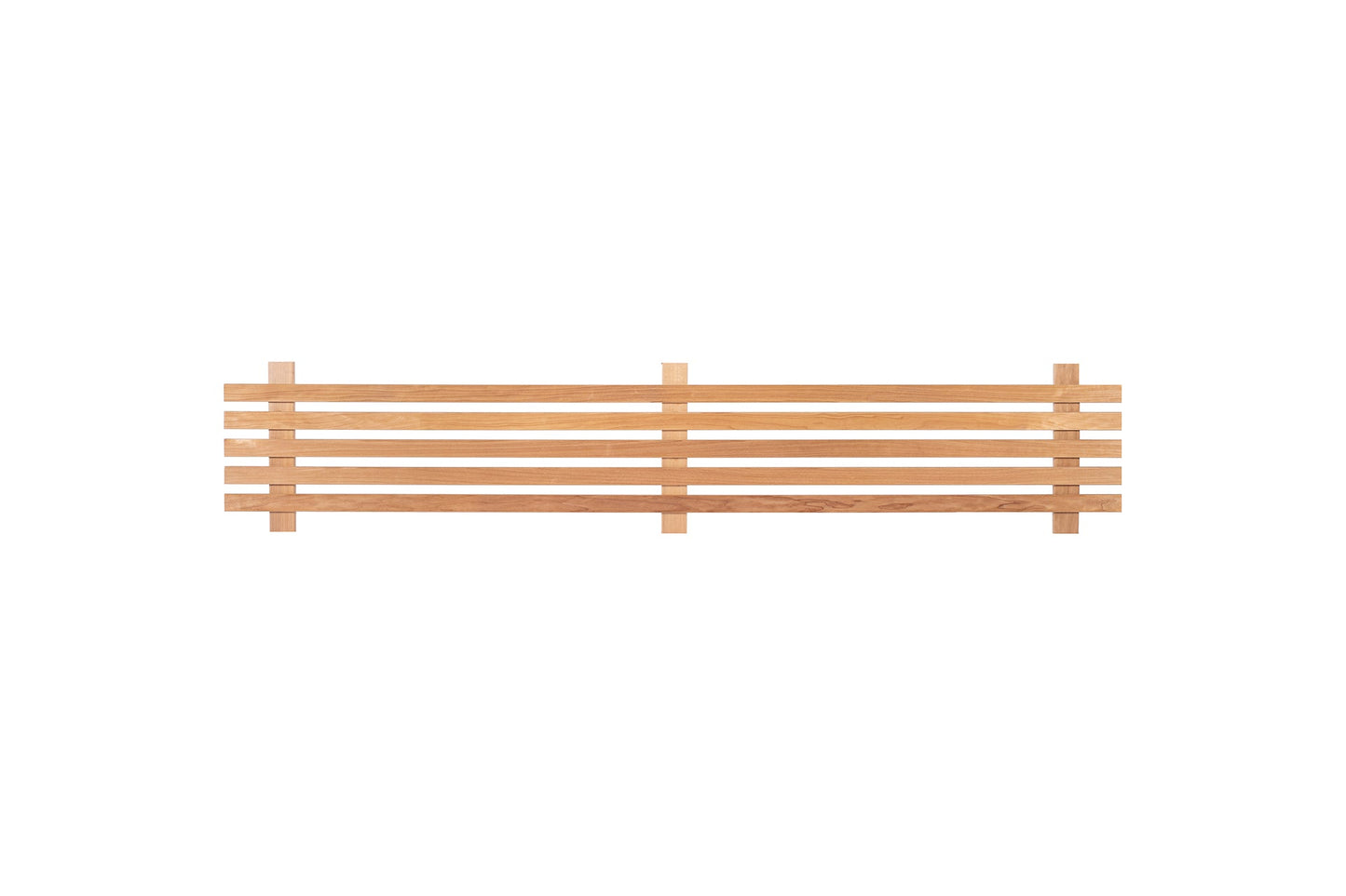 Thermally Modified Aspen Prebuilt Sauna Bench Skirt - 94.5in Long by Thermory