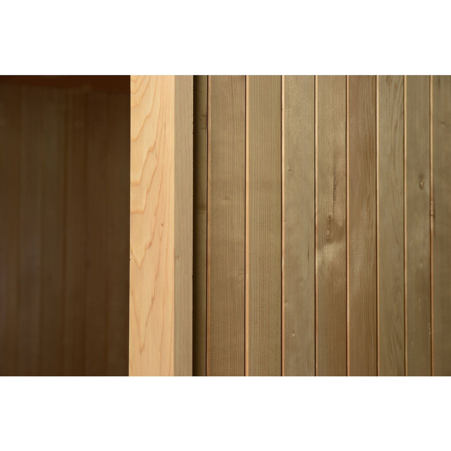 Almost Heaven Spectacle 2 Person Indoor Sauna Rustic Cedar,Fir Almost Heaven Sauna Vision_Series_Detail_Side_Panel.jpg