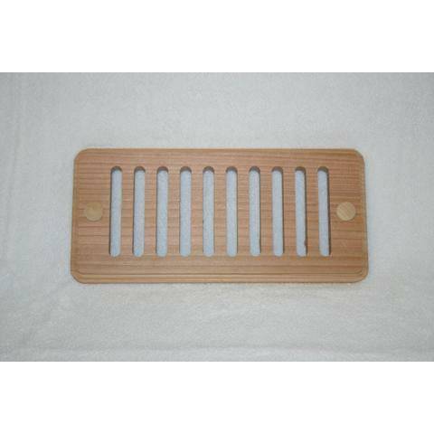 Finnish Sauna Builders Cedar Vent Grill