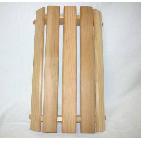 Finnish Sauna Builders Cedar Lampshade Corner Mount