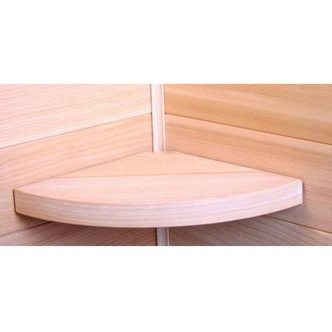 Finnish Sauna Builders Corner Shelf