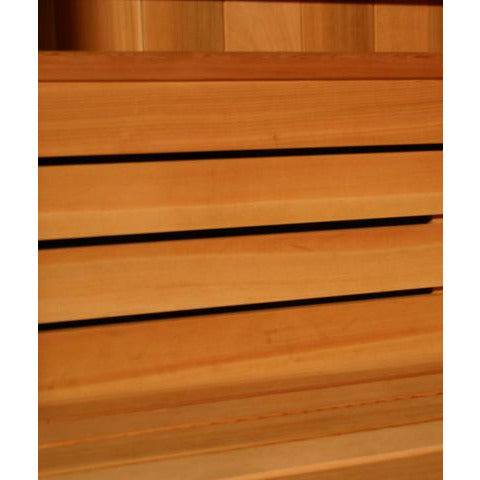 Finnish Sauna Builders Cedar Sauna Bench-front Skirting - Per Foot (Horizontal)