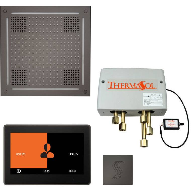 ThermaSol Total Wellness Hydrovive Package with 10" ThermaTouch Square in Black Nickel Finish Black Nickel / Square / 10" ThermaSol twph10us-bn.jpg