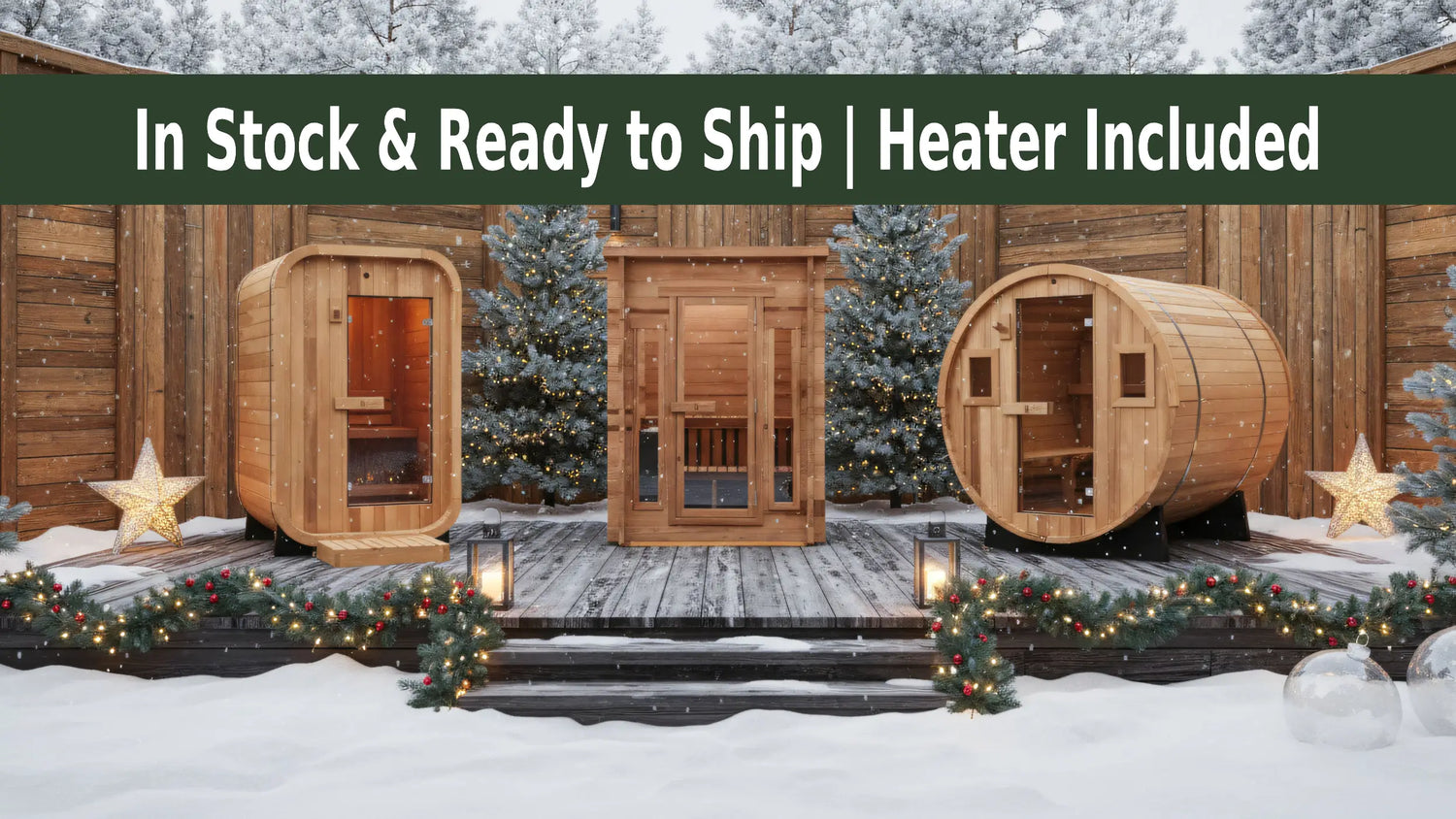 Redwood Outdoors Saunas
