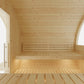Vassa 6 Person 2 Tier Finnish Barrel Sauna with Heater - By Finnish Barrel Saunas Nordic Spruce / No Terrace Finnish Barrel Saunas 1B6666C2-1782-4835-A13C-B3A4022A394A.jpg