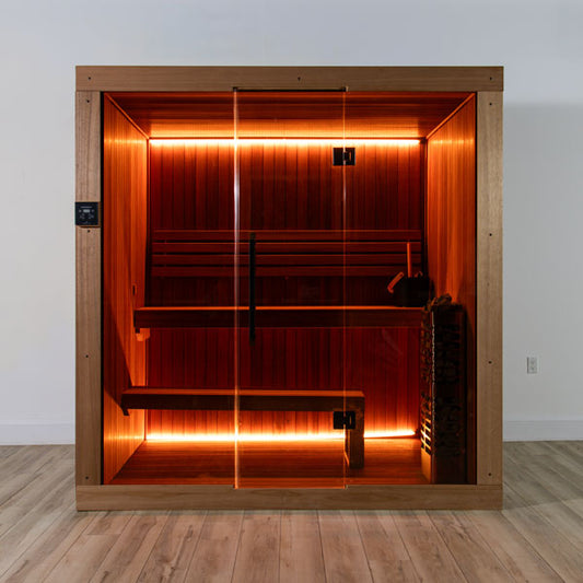 CT Element Studio Indoor Sauna No Heater (Bring Your Own) / No Accessory Package / No LED,No Heater (Bring Your Own) / No Accessory Package / Yes — Sauna Glow LED Light Bar,No Heater (Bring Your Own) / Starter Package / No LED,No Heater (Bring Your Own) /
