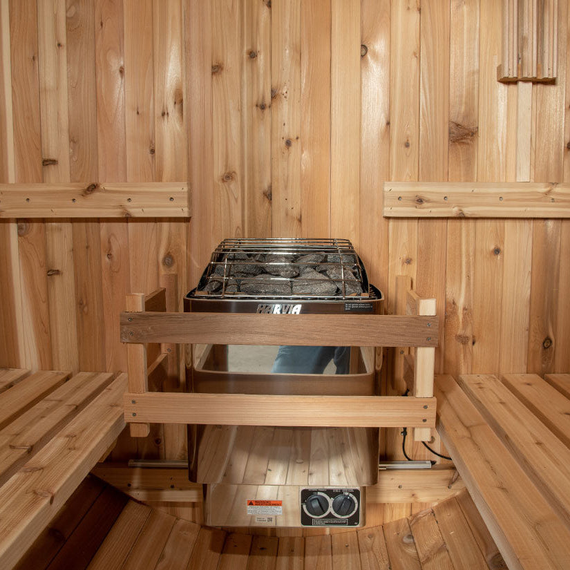 Almost Heaven Watoga 4 Person Classic Barrel Sauna - photo 6