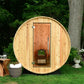 Almost Heaven Sauna Seneca 6 Person Classic Barrel Sauna Rustic Cedar,Onyx - Stained Southern Pine Almost Heaven Sauna Almost_Heaven_Barrel_Sauna_Forest.webp