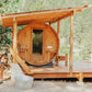 Almost Heaven Grandview 6 Person Canopy Barrel Sauna - photo 2
