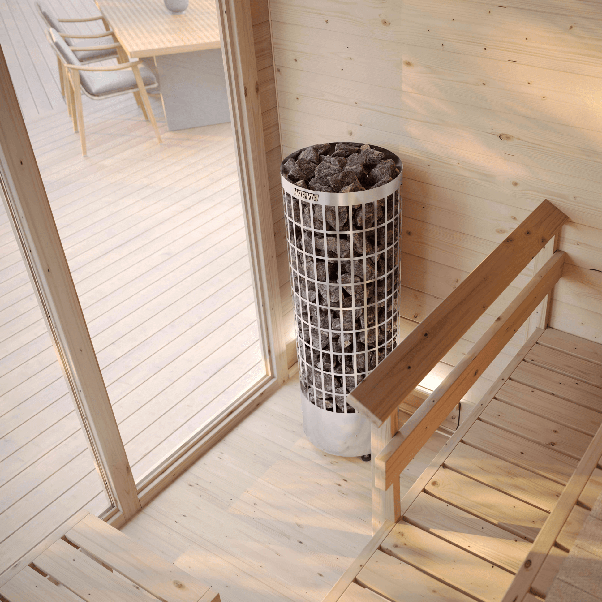 View Outdoor Sauna — Harvia Collection - photo 12