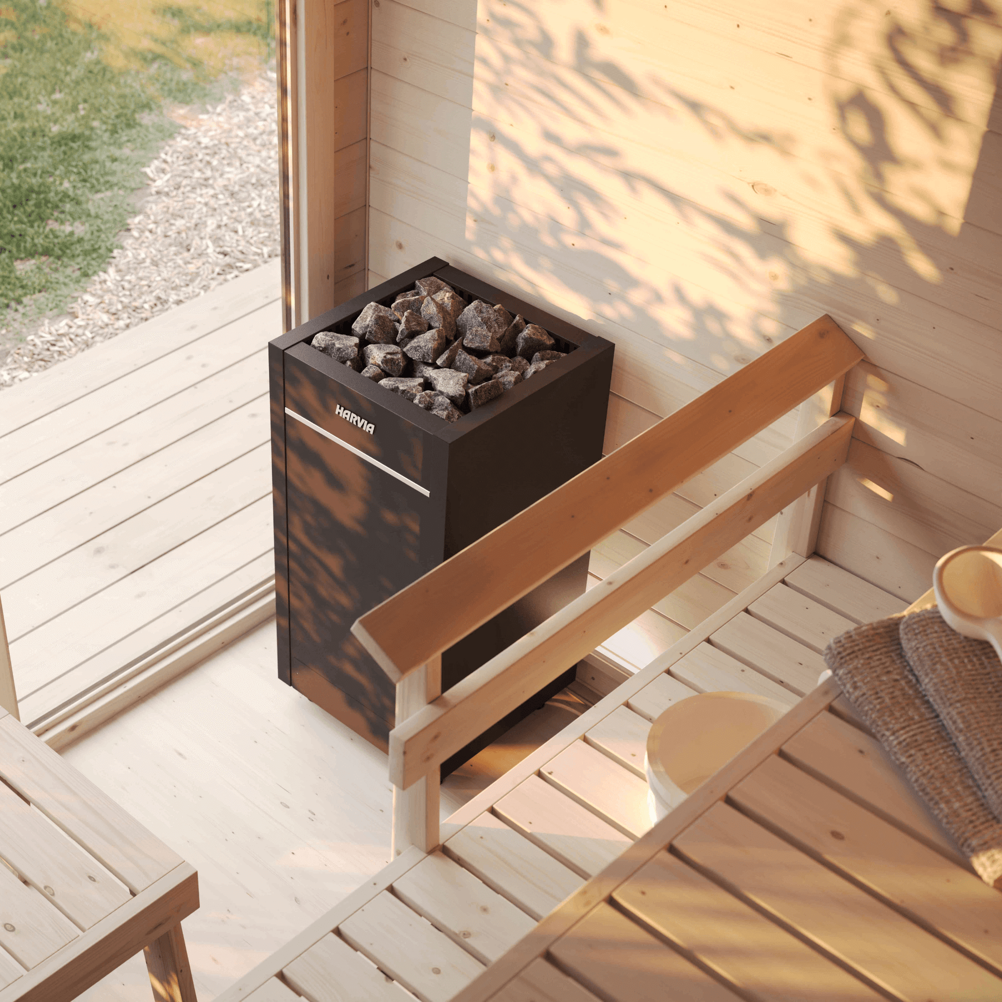View Outdoor Sauna — Harvia Collection - photo 9