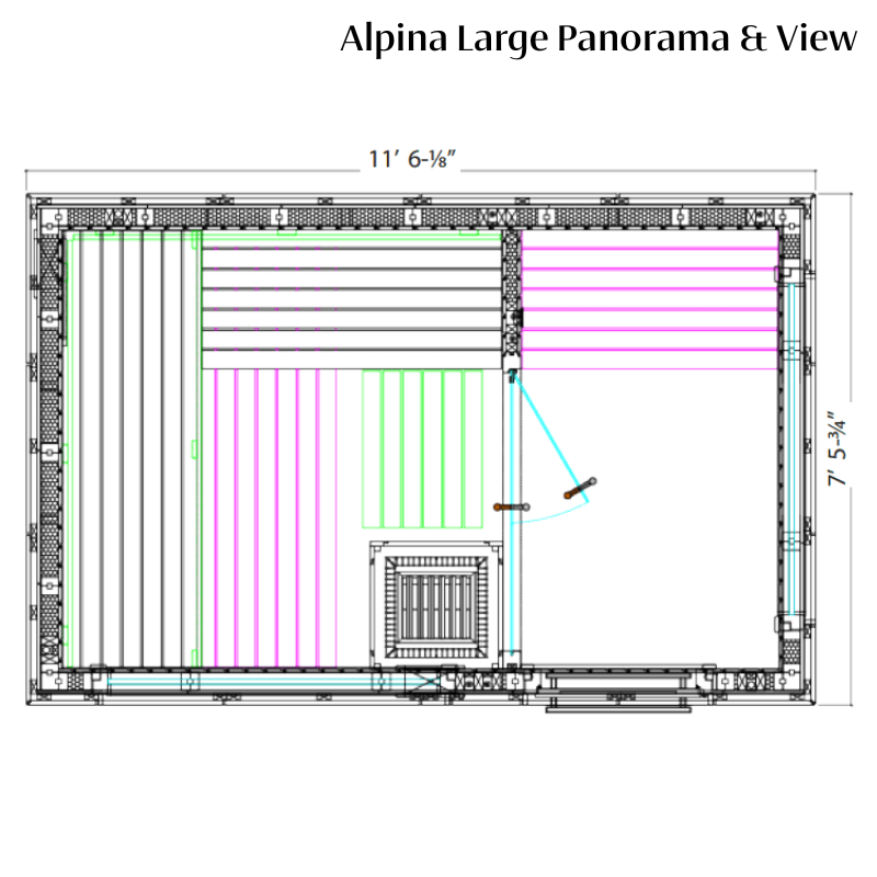 Alpina Outdoor Sauna — Harvia Collection - photo 13