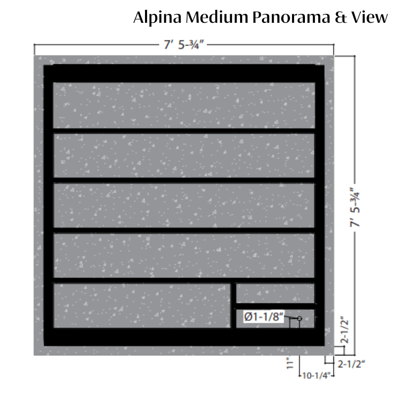 Alpina Outdoor Sauna — Harvia Collection - photo 12