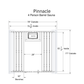 Almost Heaven Pinnacle 4 Person Classic Barrel Sauna - photo 9