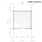 Saddle Mountain Outdoor Sauna — Harvia Collection - photo 3