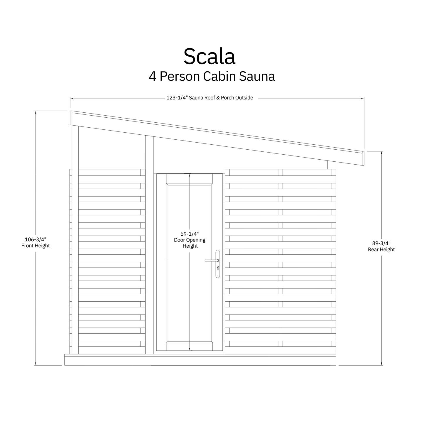 Timberline Outdoor Sauna — Harvia Collection - photo 14