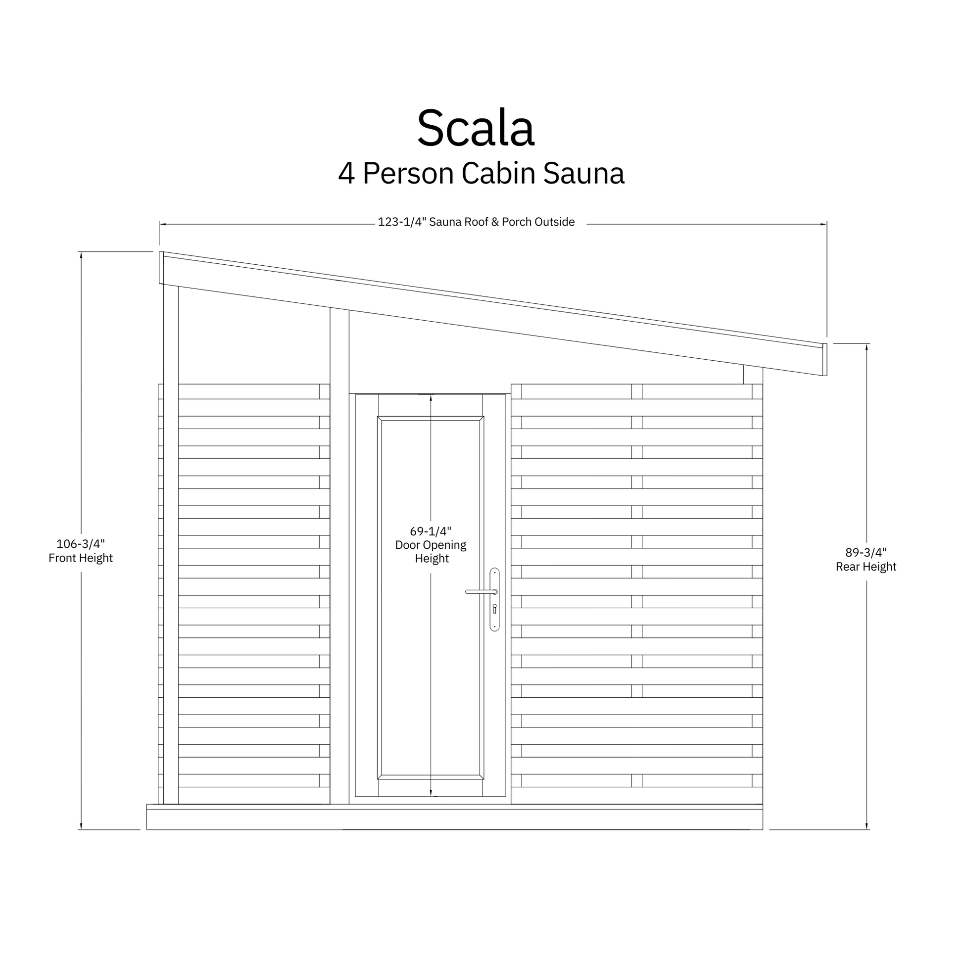 Timberline Outdoor Sauna — Harvia Collection - photo 14