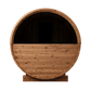 Thermory 4 Person Barrel Sauna No 80 DIY Kit with Changing Room and Window Thermally Modified Spruce Thermory Back.png