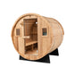 Barrel Outdoor Sauna - 6 Person w/ Harvia KIP 8kW Wi-Fi Heater Redwood Outdoors BarrelOutdoorSauna-6Personw_HarviaKIP8kWWi-FiHeaterbyRedwoodOutdoors.webp
