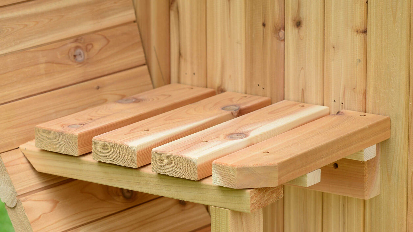 Almost Heaven Vienna 2 Person Canopy Barrel Sauna - photo 6