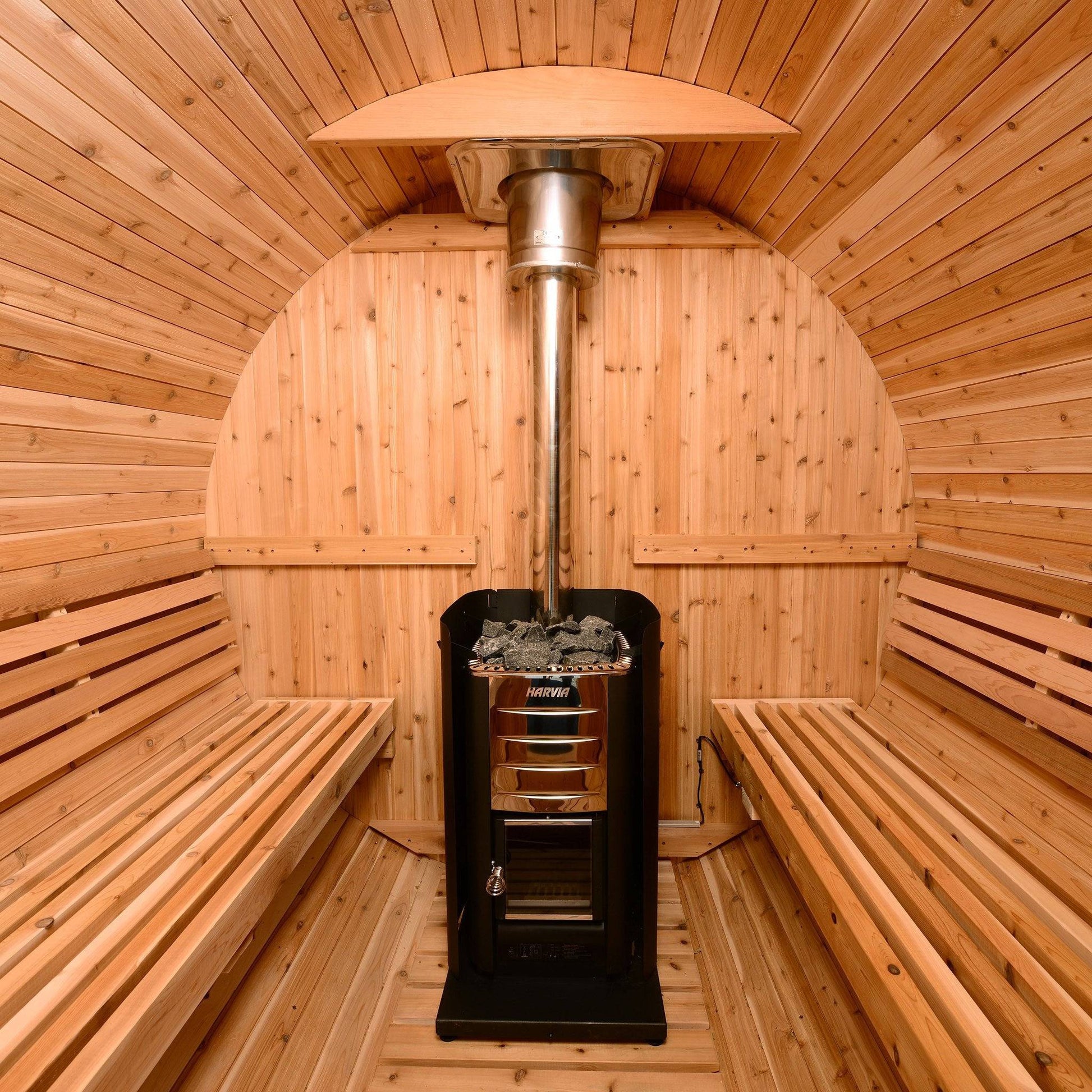 Almost Heaven Grandview 6 Person Canopy Barrel Sauna Rustic Cedar,Onyx - Stained Southern Pine Almost Heaven Sauna Barrel_Interior_heater_wood_burn2_1024x1024_2x_b52df32f-121c-4957-8ab7-4135e3326d68.jpg