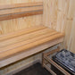 Almost Heaven Grayson 4 Person Indoor Sauna Respite Series Rustic Cedar,Fir Almost Heaven Sauna Bluestone_Bench.webp