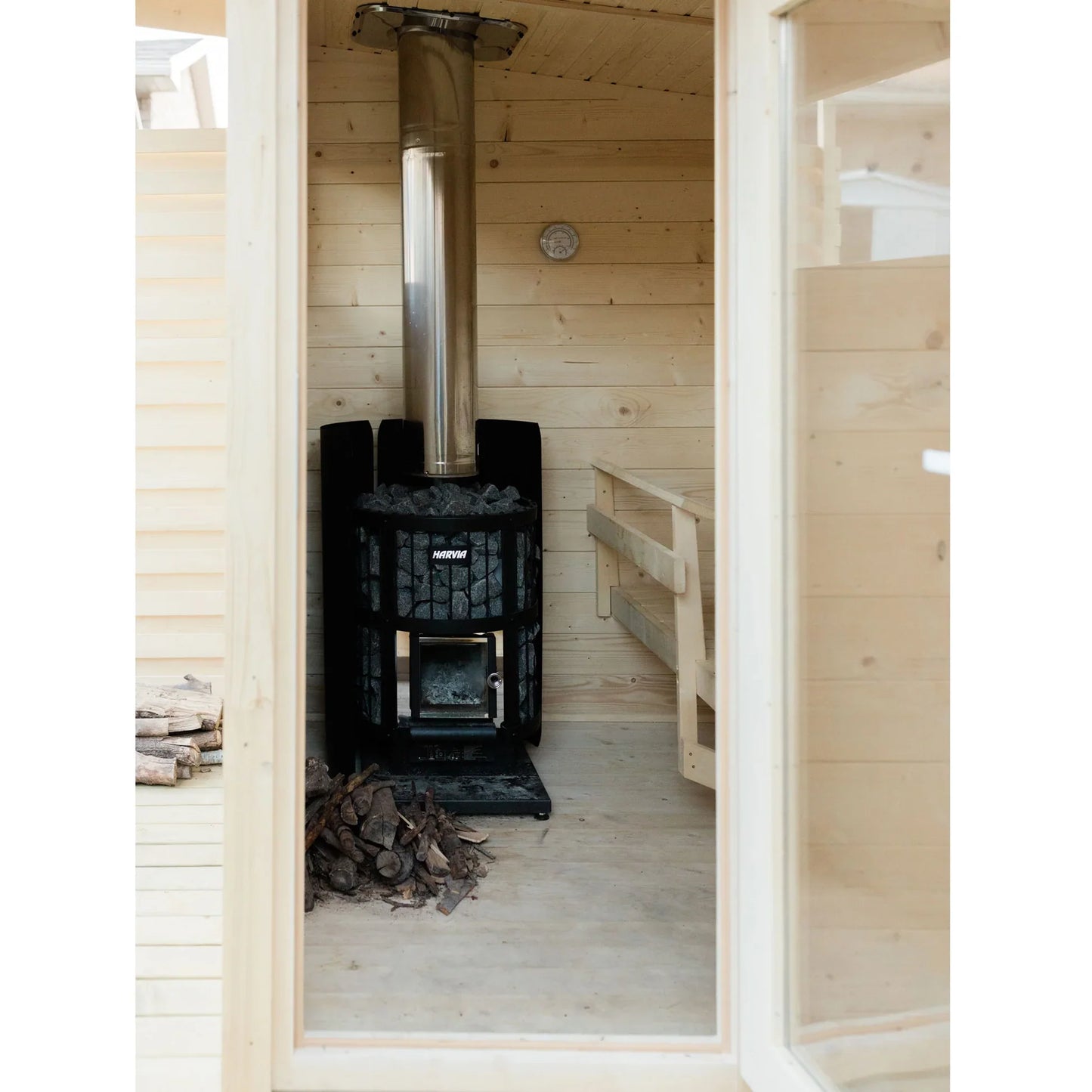 Almost Heaven Contemporary Timberline 6 Person Cabin Sauna Almost Heaven Sauna Cabin_Interior_Shot_Timberline_2.webp
