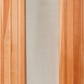 Finnish Sauna Builders Cedar Sauna Door 30" x 80" with a Clear 24" x 67" Tempered Thermo Glass Finnish Sauna Builders Cedar-ADA-1.png