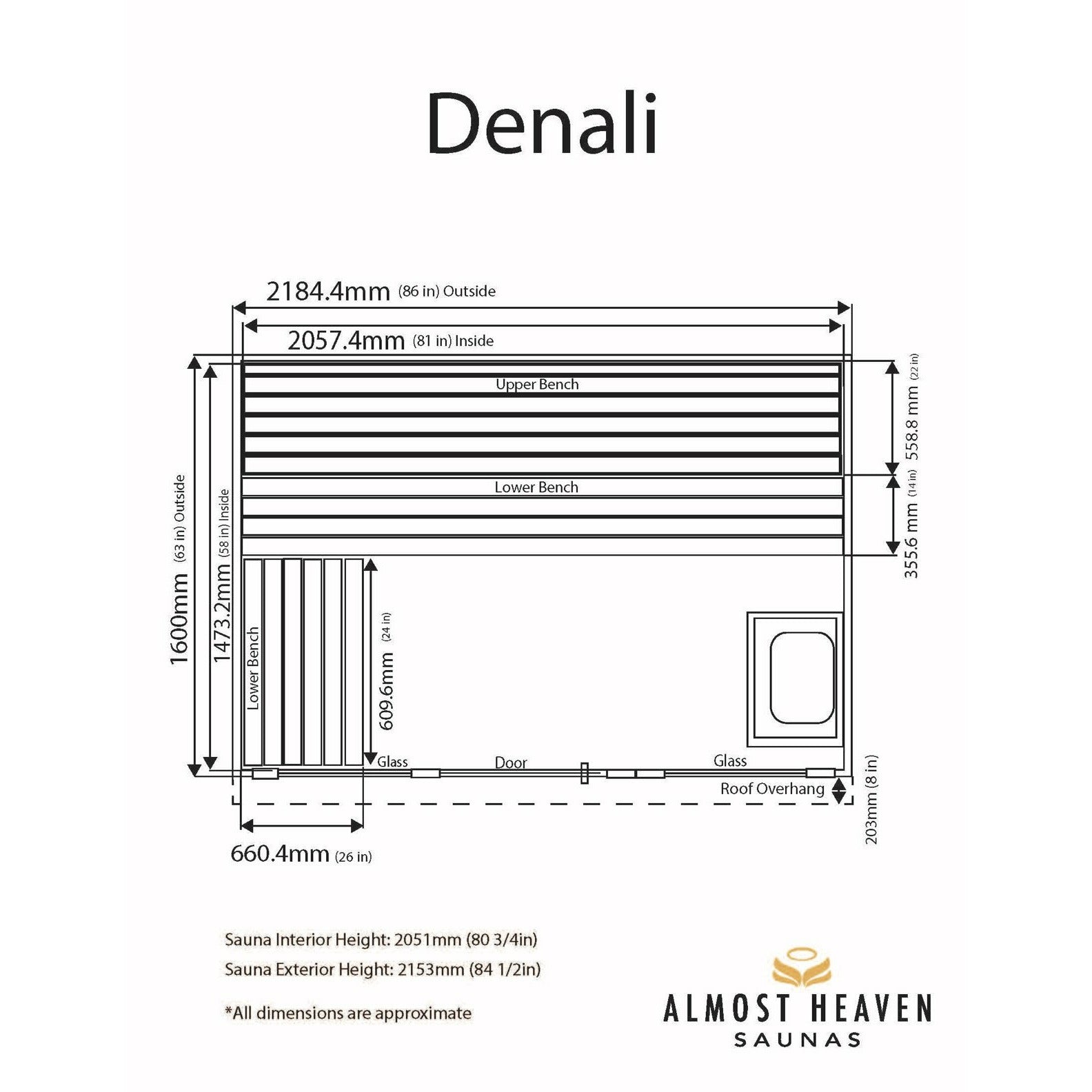 Almost Heaven Denali 6 Person Indoor Sauna Luxury Series - Rustic Cedar RUSTIC CEDAR (KNOTTY CEDAR),CLEAR CEDAR (FREE OF KNOTS) Almost Heaven Sauna Denali_1024x1024_2x_e91813c8-4fb1-45be-8e6e-f003992226f9.jpg