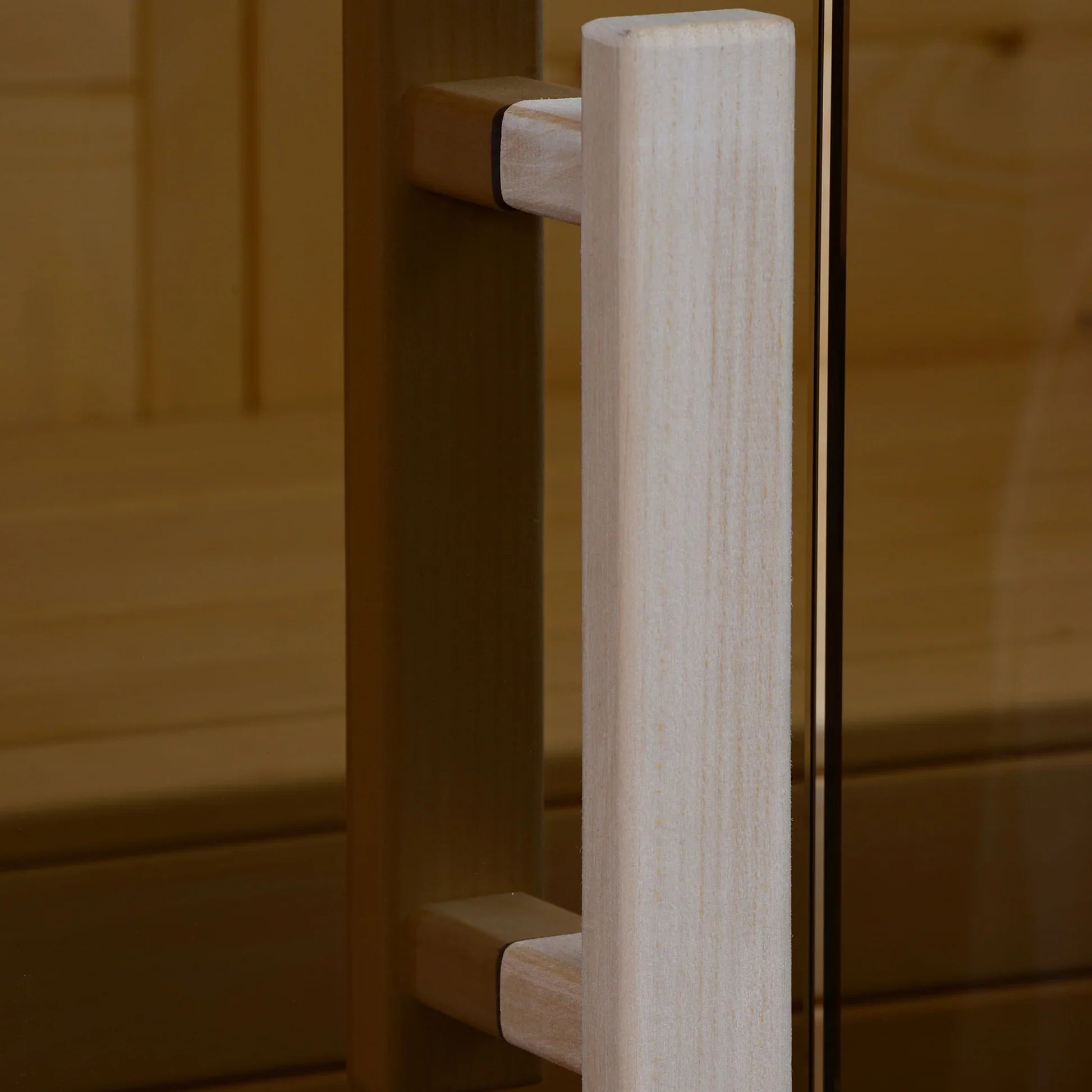 Almost Heaven Hillsboro 2 Person Indoor Sauna Element Series - Nordic Spruce Almost Heaven Sauna Element_Hillsboro_Detail_Handle.webp